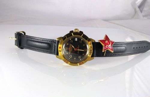 Original Russian Watch Vostok "Komandirskie" Air Forces. Vostok Military Factory.