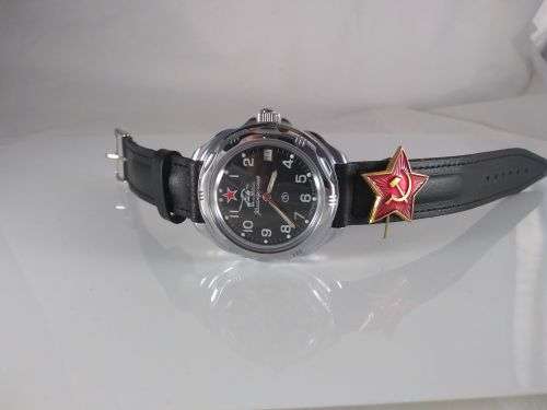 SALE!!! Original Russian Watch Vostok "Komandirskie" Tank Forces. Vostok Military Factory.