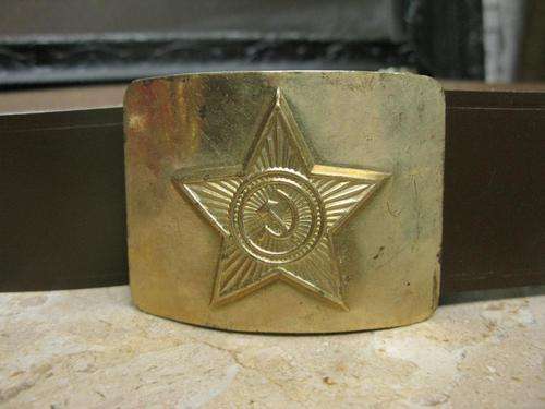 Original Russian (USSR) Army Military Belt