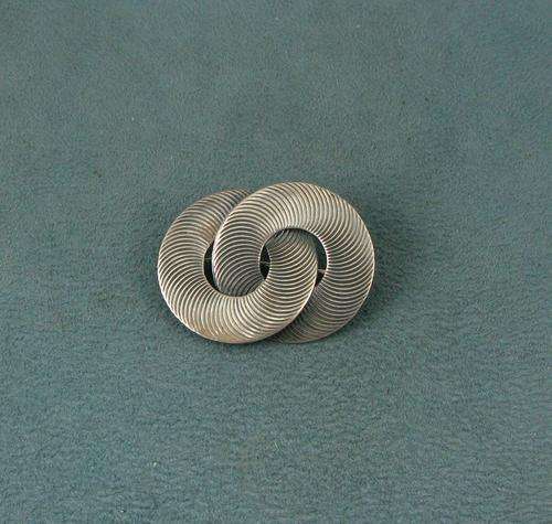 Rear Collectable Candida Silver Brooch. Hall Mark. 1947-51 South Africa