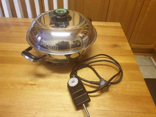 AMC Stainless Steel 30cm electrical frying pan