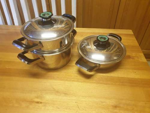 3 Piece AMC Steamer cookwear combo