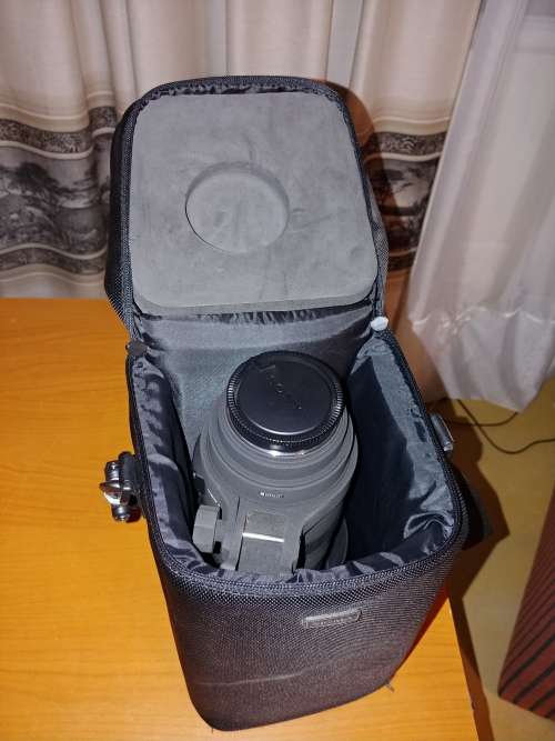 SIGMA 150-500mm F5-6.3 APO DG OS ZOOM Lens for NIKON DSLR Cameras with SIGMA CARRY BAG