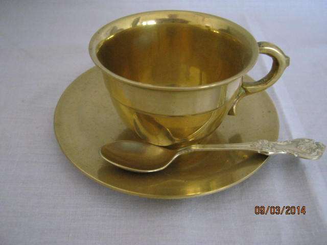 Brass Teacup