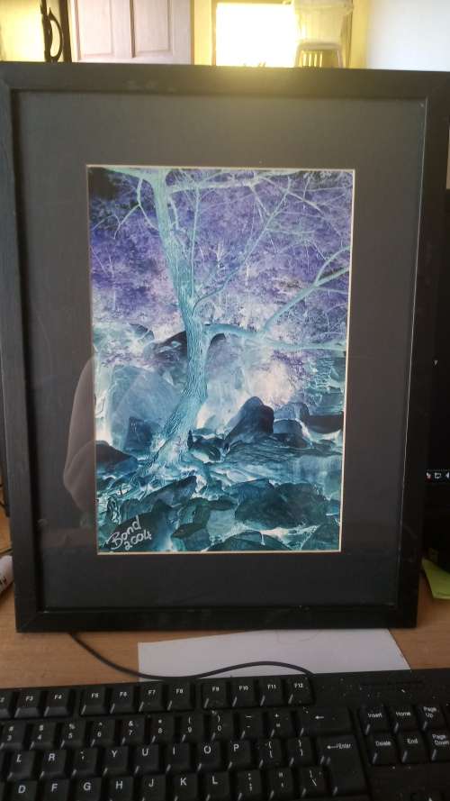 2 x Bond 2004 pictures in frames