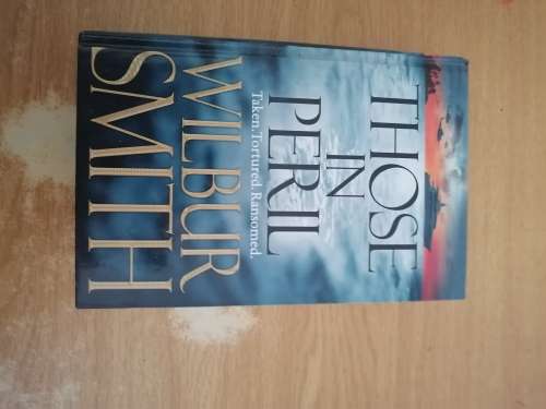 2x books by Wilbur Smith