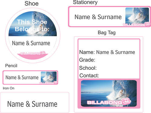 Starter Pack Stationery Labels