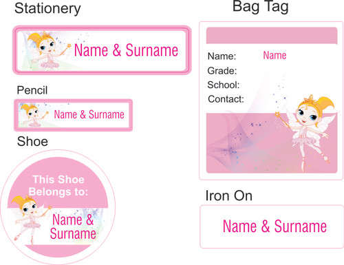 Starter Pack Stationery Labels