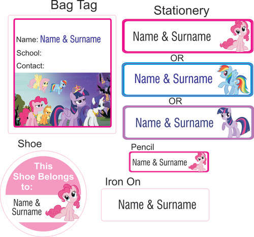 Starter Pack Stationery Labels