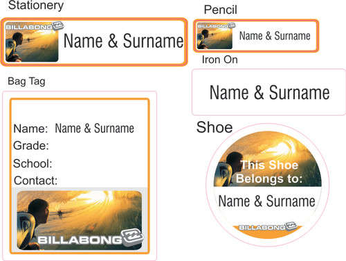 Starter Pack Stationery Labels