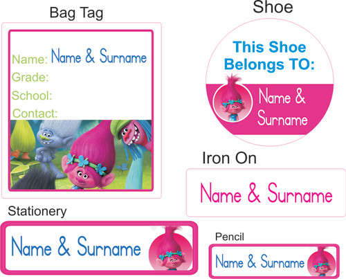 Starter Pack Stationery Labels