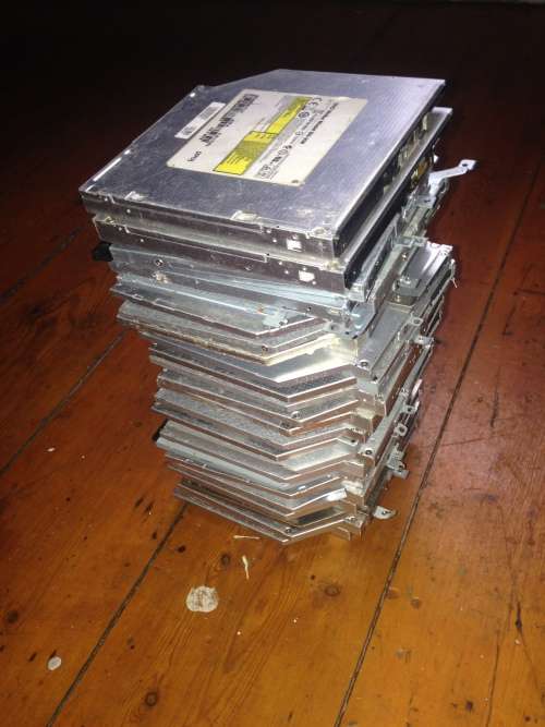 Bulk Job Lot 25 x Mixed Lenovo Dell Sony Etc ***Laptop Optical Drives (CD/DVD Roms)