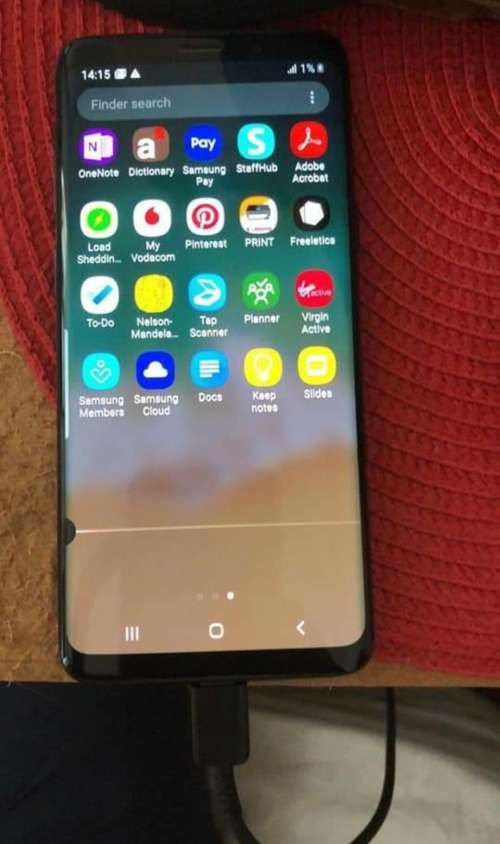 Samsung S9 64GB with box × Read description