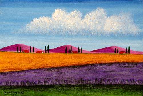 ***** CRAAAZY R1 AUCTION *****  JESSIE MEIER ORIGINAL : FLOWER FIELDS