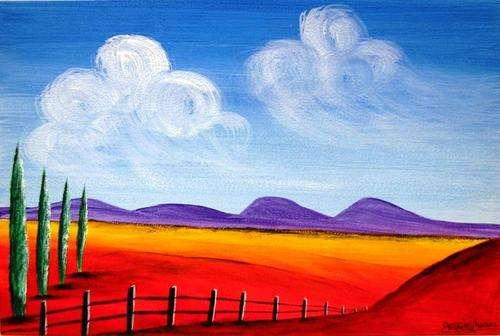 JESSIE MEIER ORIGINAL : LANDSCAPE