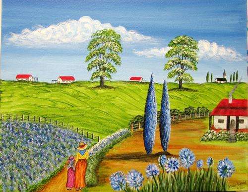 JESSIE MEIER ORIGINAL : WALKING WITH MOM