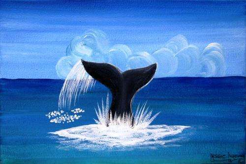 ***** CRAAAZY R1 AUCTION ***** JESSIE MEIER ORIGINAL : WHALE TAIL
