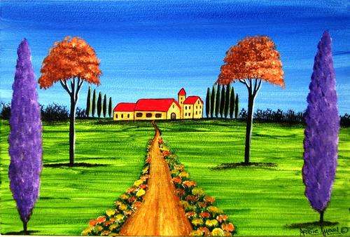***** CRAAAZY R1 AUCTION *****  JESSIE MEIER ORIGINAL : TUSCAN MANSION