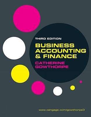 Business Accounting and Finance (Paperback, 3rd Revised edition)