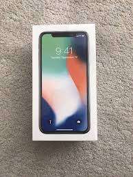 2017 iPhone X 256GB Silver ***SEALED***