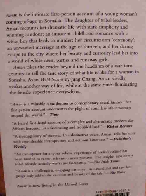Aman - The Story of a Somali Girl by Aman