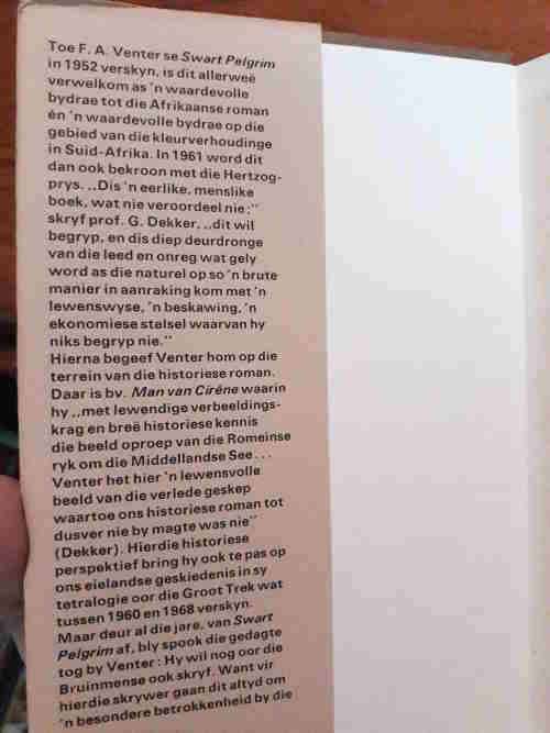 Die middag voel na warm as - F. A. Venter