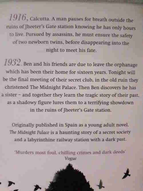 The Midnight Palace - Carlos Ruiz Zafon