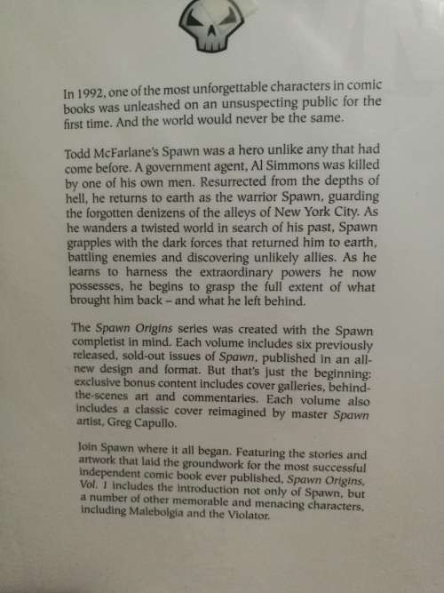 Spawn - Origins Collection - Volume 1 - Collecting Issues 1 - 6 - Todd McFarlane