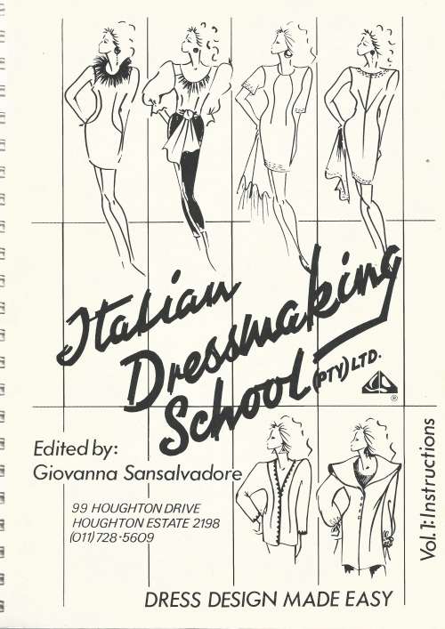 Dress Design Made Easy - Volume 1 & 2 (Italian Dressmaking School)