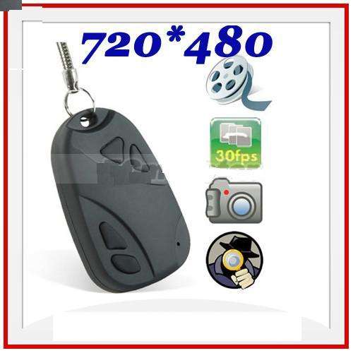 Car Key Chain Hidden Camera Spy Camera video Recorder in gift box
