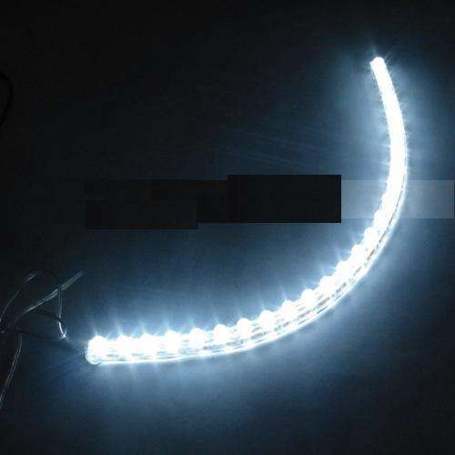 48LED Strip Car Lights Flexible Grill Light White