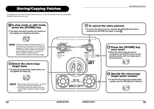 Zoom B1X Bass Multi Effects Pedal with Expression Pedal