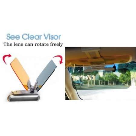Clip-on Anti-glare Sun Visor for Cars