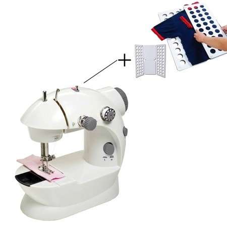 Mini Sewing Machine and T-Shirt Folder