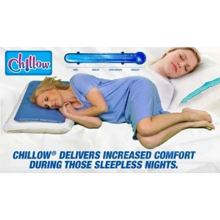 Chillow Pillow: Soothing, Cooling Comfort on Your Favorite Regular Pillow