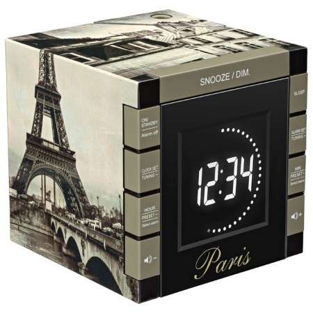 Alarm Clock Radio Projector Paris