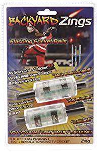 CRICKET BAILS WITH FLASHING LIGHTS