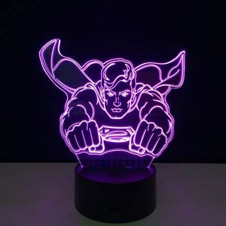 Superhero 3-D Lamp