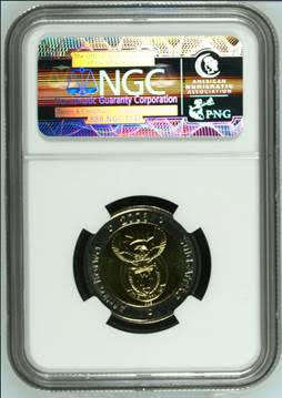 Nelson Mandela 90th Birthday R5 Coin