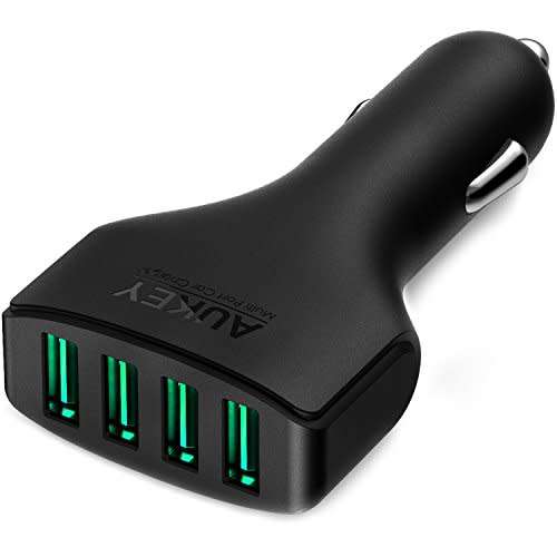 Aukey 4 Port USB Car Charger