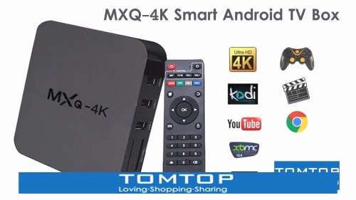 MXQ 4K Smart Android TV Box Media Player