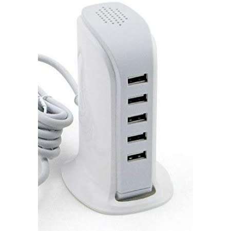 5-Port USB Desktop Charger
