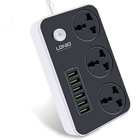 LDNIO Universal Plug and USB Charging Station