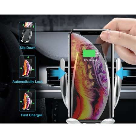 Polaroid - 2-in-1 Wireless Charger & Phone Mount