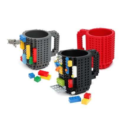 Set of Two : Build-On Brick Mug