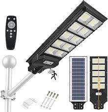 200W Solar Street Light INCLUDING POLE