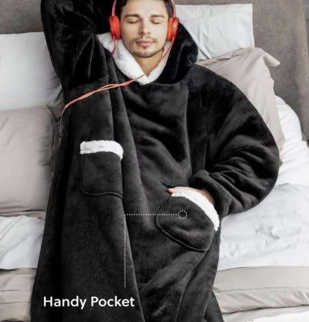 Extra Long Huggle Hoodie