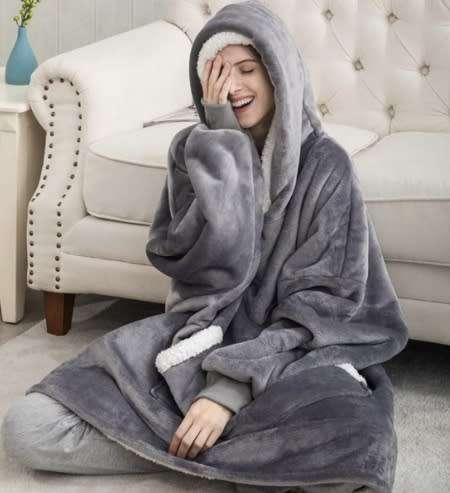 Extra Long Huggle Hoodie