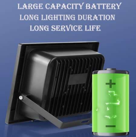 25W Solar LED Light with Solar Panel