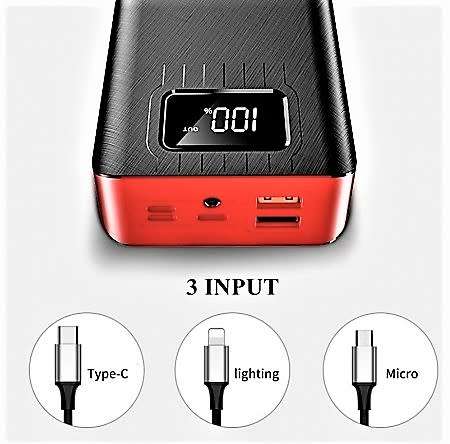 The Ultimate 40000mah Power Bank with LED Display